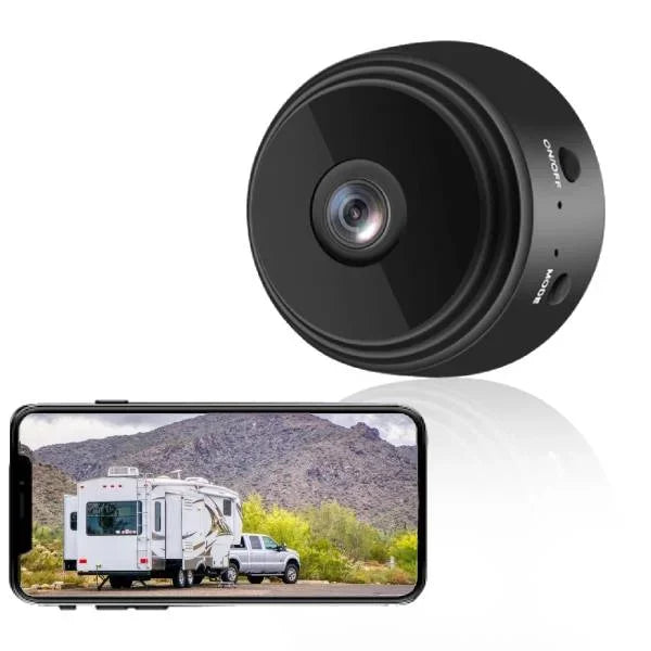 Wireless Full HD Backup Camera for RVs, Trucks, and Trailers with Night Vision and Motion Detection 0