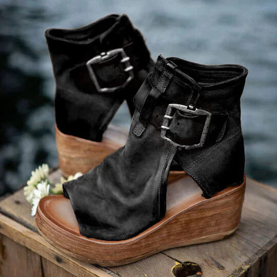 Women's Boho Wedge Sandals for All-Day Comfort and Style 0