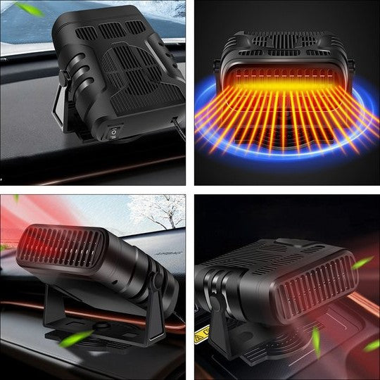 12V Portable Car Heater with 360° Rotation for Fast Heating and Defrosting – Auto Heater with Cooling Function 1