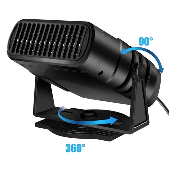 12V Portable Car Heater with 360° Rotation for Fast Heating and Defrosting – Auto Heater with Cooling Function 4