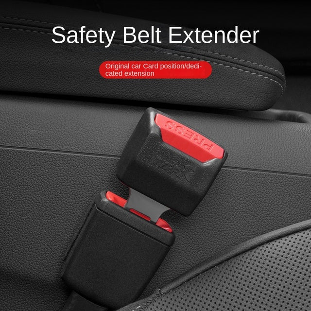 2-Pack Seat Belt Extender for Enhanced Safety and Comfort - Durable Black Safety Belt Extension for Most Standard Seatbelt Systems 5