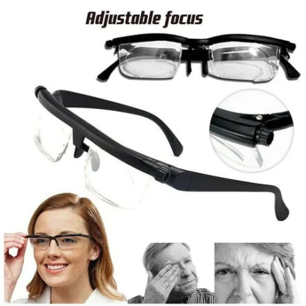 Adjustable Focus Glasses for Near and Far Vision – Lightweight, Customizable Lenses 2