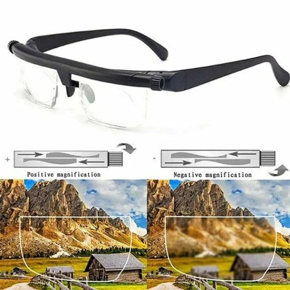 Adjustable Focus Glasses for Near and Far Vision – Lightweight, Customizable Lenses 3