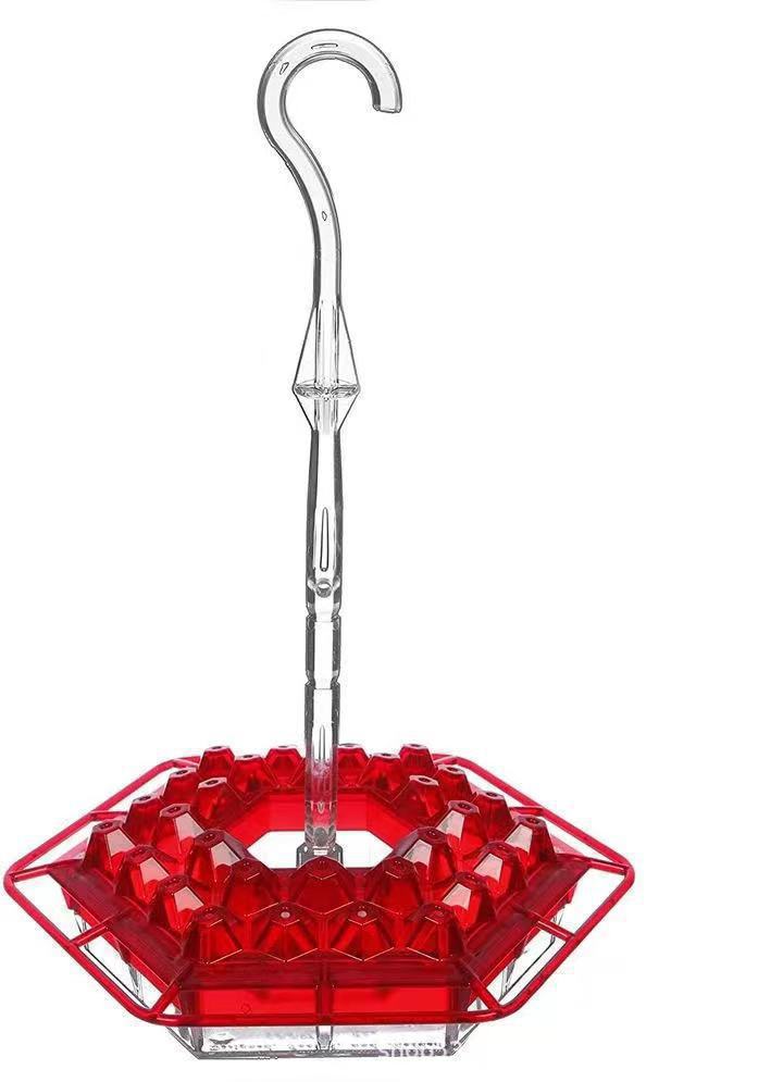 Ant-Proof Hummingbird Feeder with 30 Feeding Ports and Easy Fill Design – 12 Ounce Capacity 7