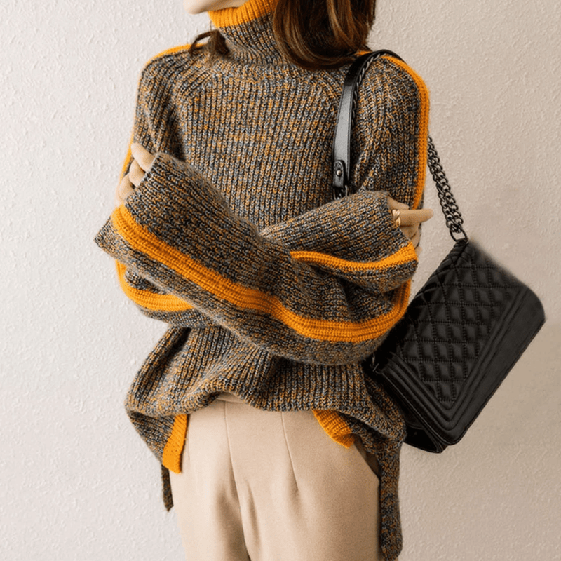 Bonjour Melbourne-Amelie - Luxuriously Soft Cashmere Turtleneck Sweater 