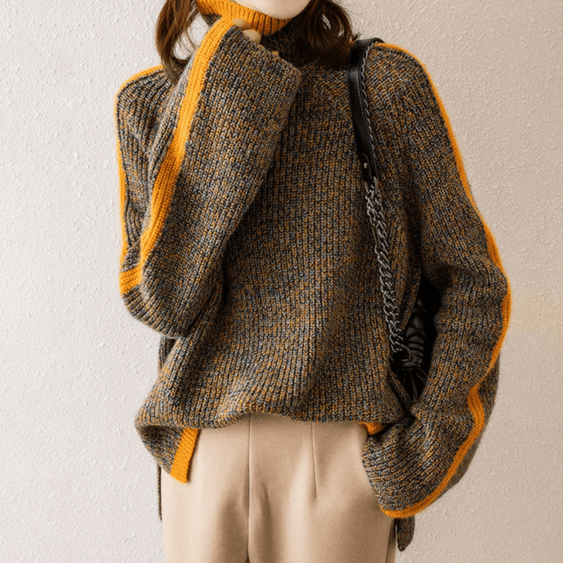 Bonjour Melbourne-Amelie - Luxuriously Soft Cashmere Turtleneck Sweater 