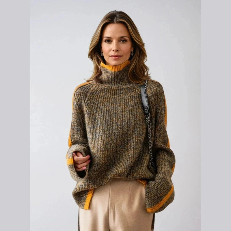 Bonjour Melbourne-Amelie - Luxuriously Soft Cashmere Turtleneck Sweater 