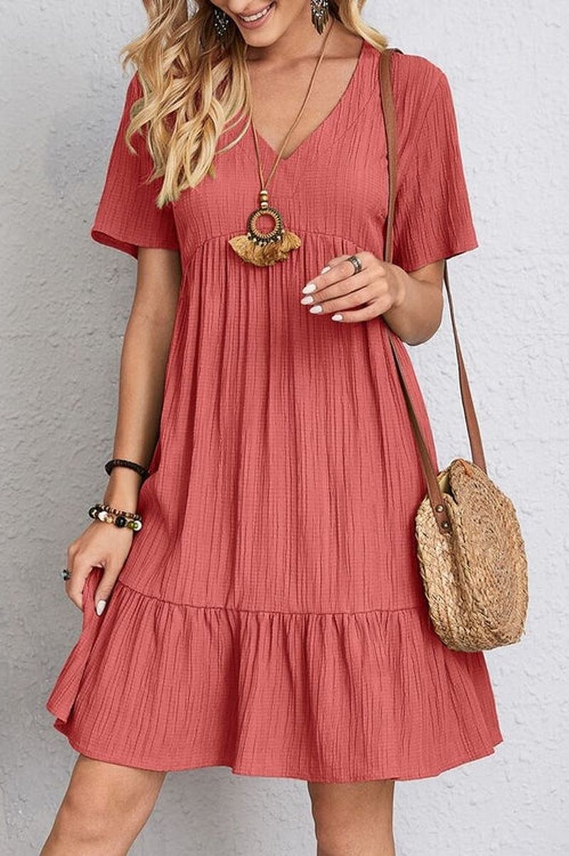 Bonjour Melbourne Dress Bohemian-Inspired Flowy Mini Summer Dress | Issabella