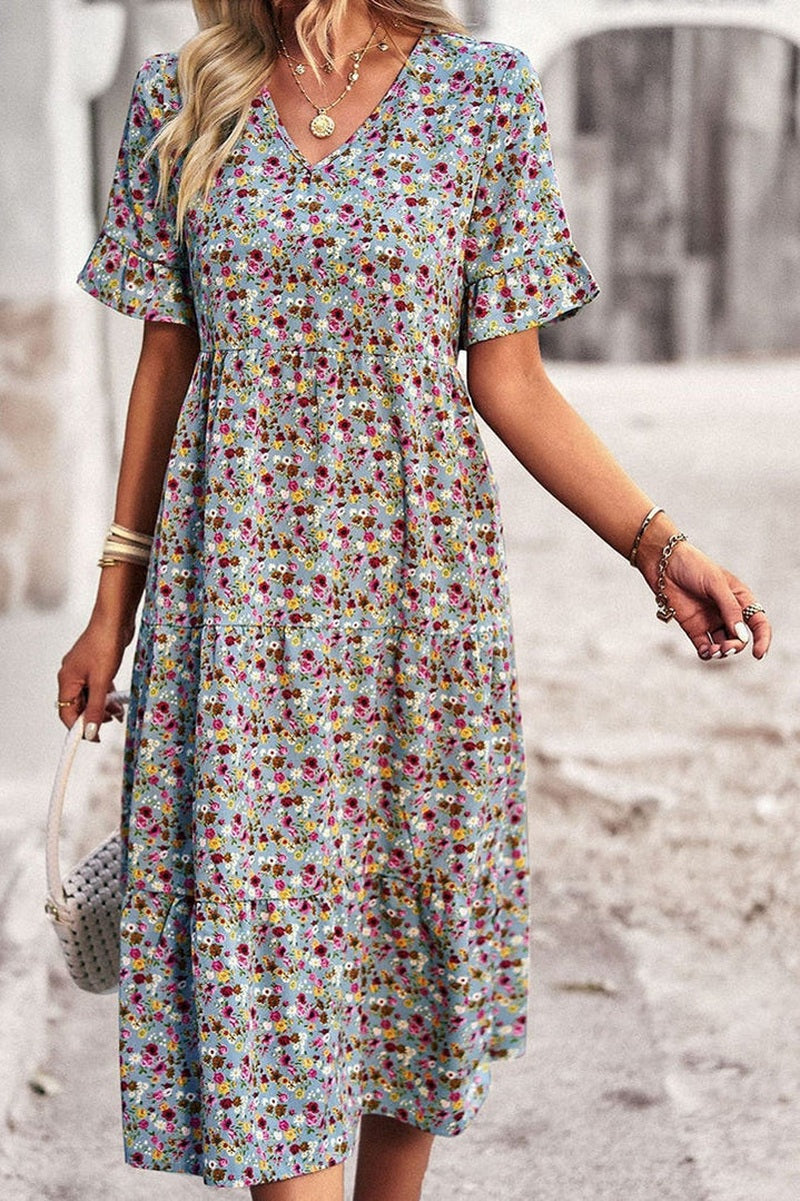 Bonjour Melbourne Dresses_W Janae Women's Floral Summer Dress - Comfortable and Stylish