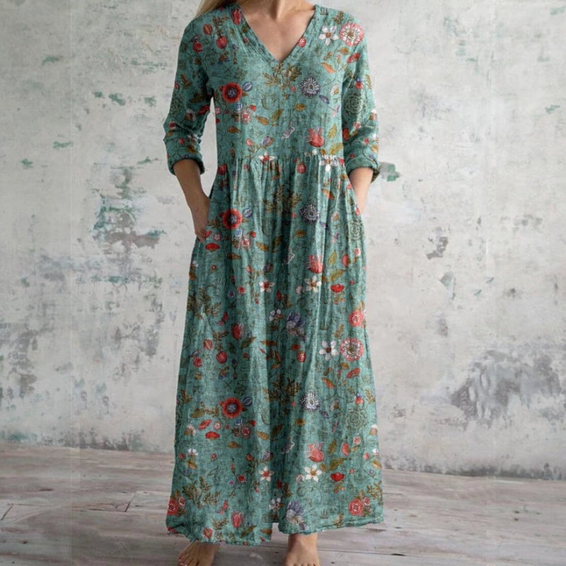 Bonjour MelbourneWomen's DressesElegant Floral Summer Dress - Perfect Wedding Guest Attire 