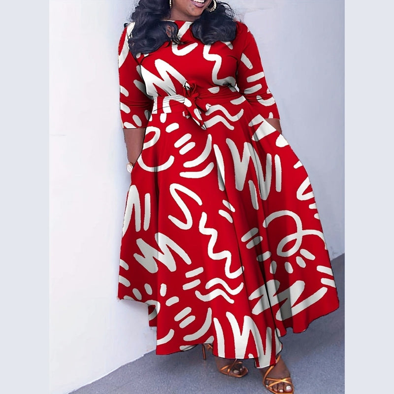 Bonjour MelbourneWomen's Plus Size DressesElegant Plus Size Dress - Flattering Fit for Any Occasion 