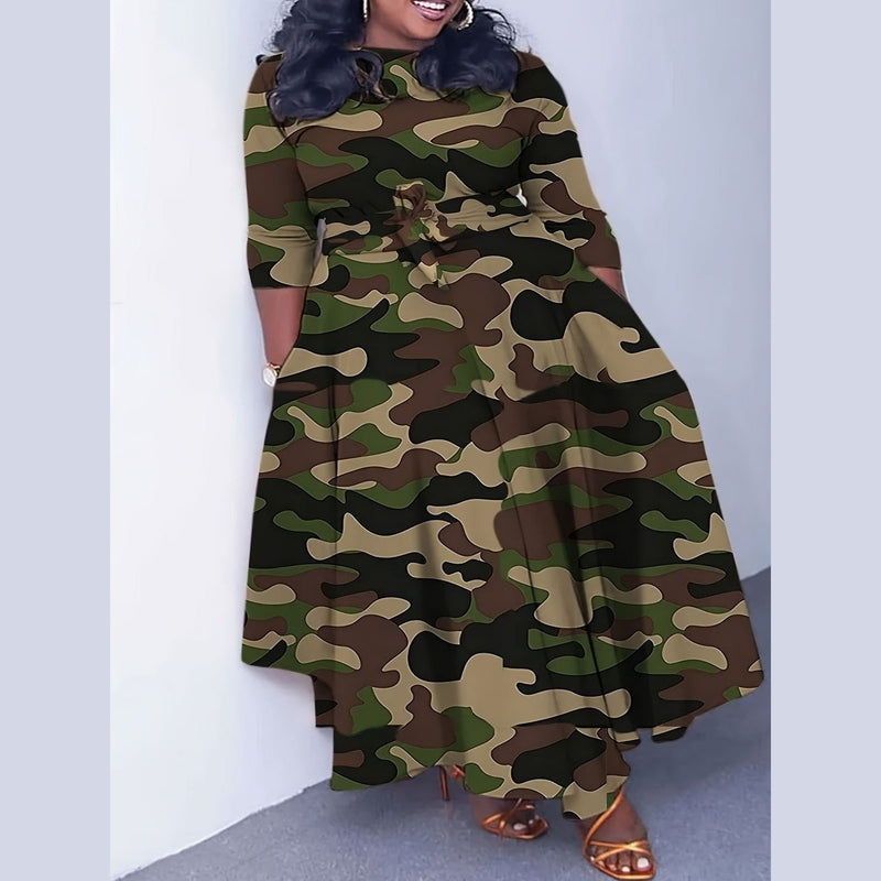 Bonjour MelbourneWomen's Plus Size DressesElegant Plus Size Dress - Flattering Fit for Any Occasion 