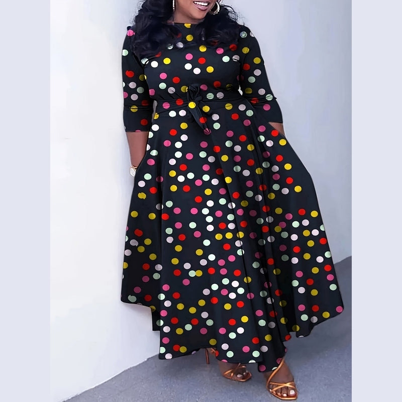 Bonjour MelbourneWomen's Plus Size DressesElegant Plus Size Dress - Flattering Fit for Any Occasion 