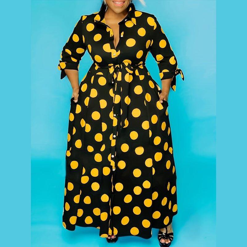 Bonjour MelbournePlus Size DressesElegant Plus Size Maxi Dress for Effortless Summer Style 