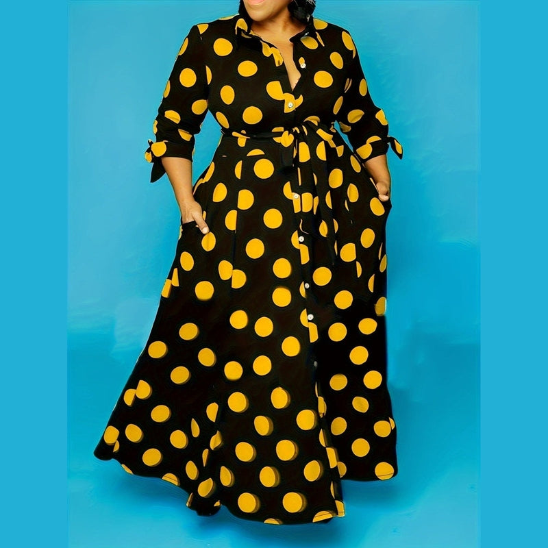 Bonjour MelbournePlus Size DressesElegant Plus Size Maxi Dress for Effortless Summer Style 