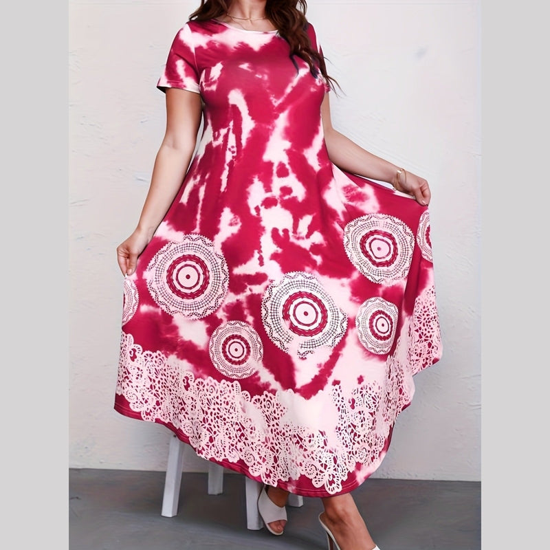 Bonjour MelbourneWomen's Plus Size DressesElegant Plus Size Maxi Dress for Effortless Summer Style 