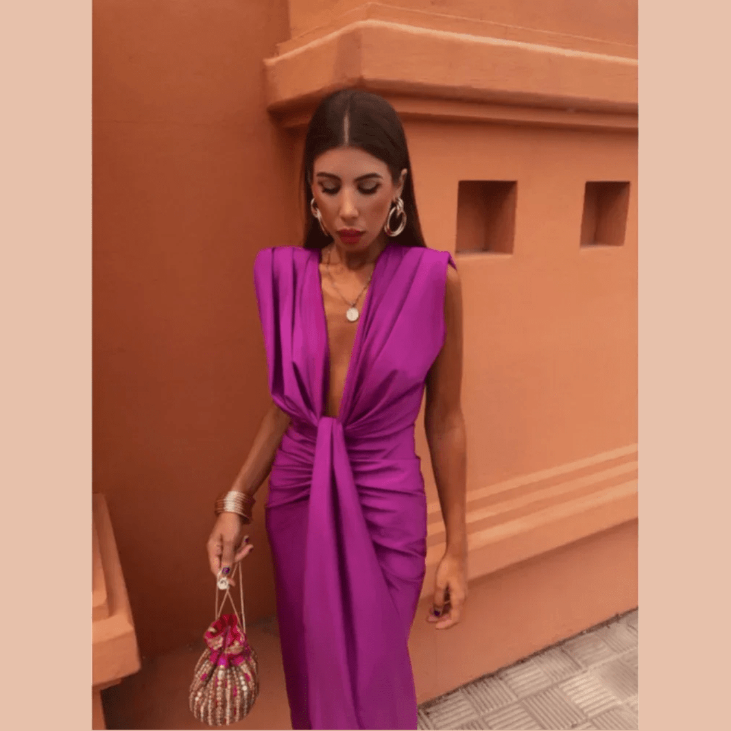 Bonjour MelbourneWomen's DressesElegant Satin Cocktail Dress for Women - Rita Collection 