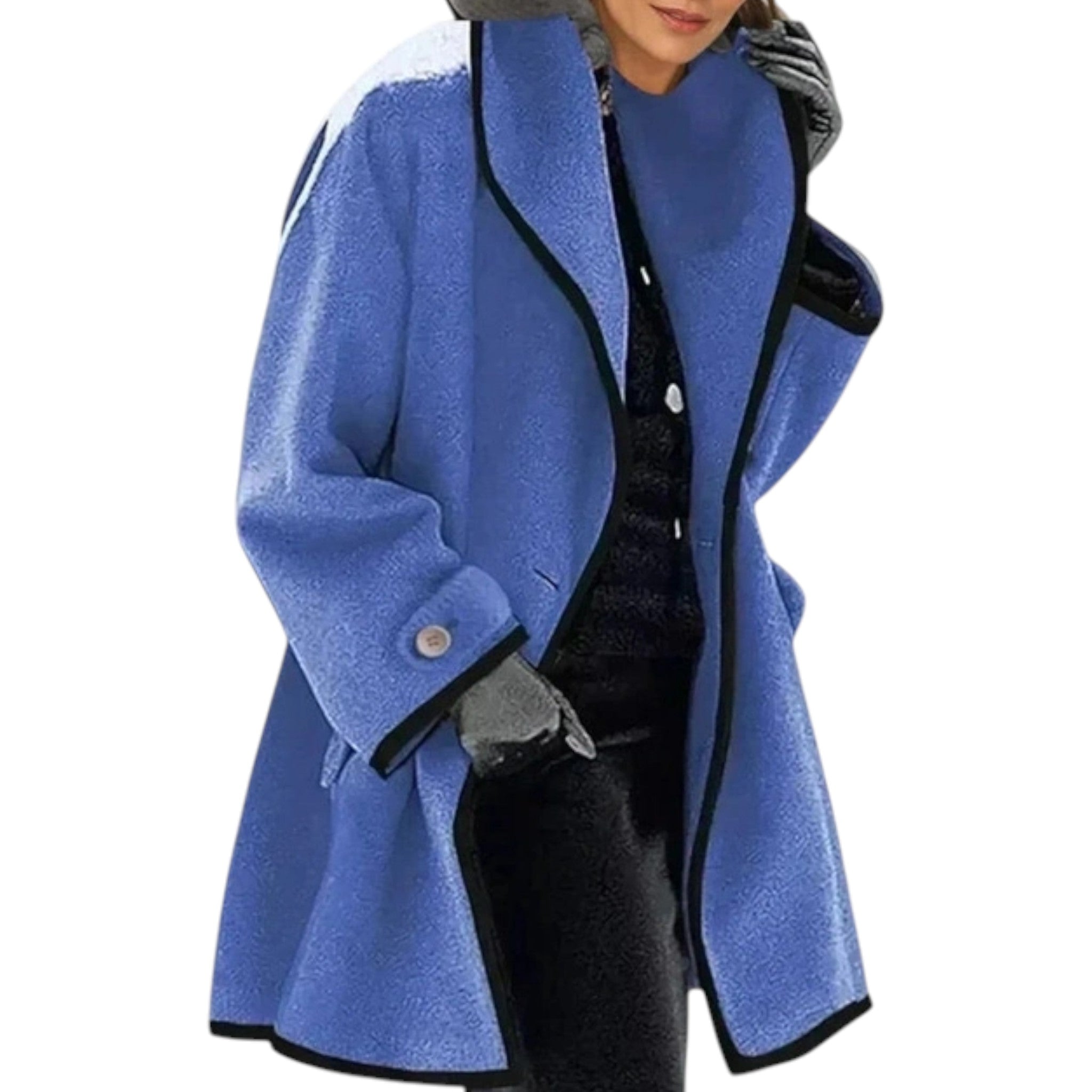 Erika - Chic Fleece Jacket for Comfort and Sophistication