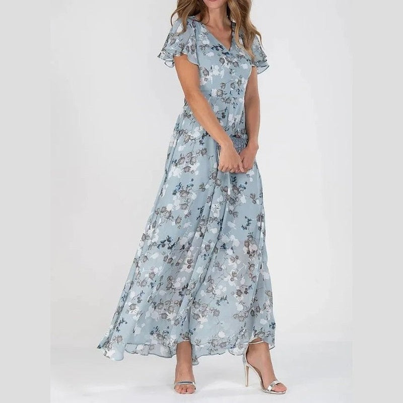 Bonjour MelbourneMaxi DressesGlamorous Plus Size Maxi Dress - Elegant Summer Style 