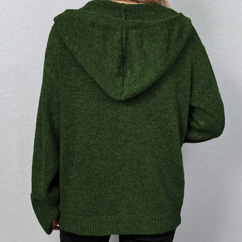 Bonjour MelbourneHoodieAmelia - Stylish and Comfortable Cozy Knit Vest 