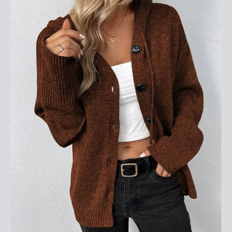 Bonjour MelbourneHoodieAmelia - Stylish and Comfortable Cozy Knit Vest 