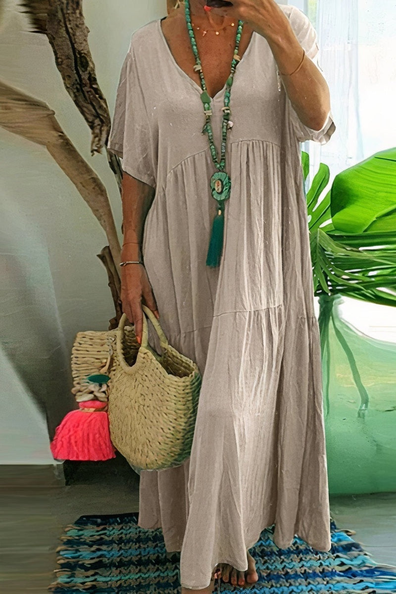 Bonjour Melbourne Katie Cotton Linen Dress