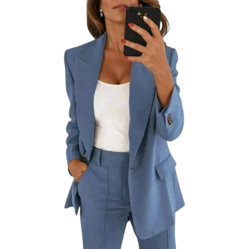 Lauren - Chic Tailored Blazer Set for Versatile Elegance