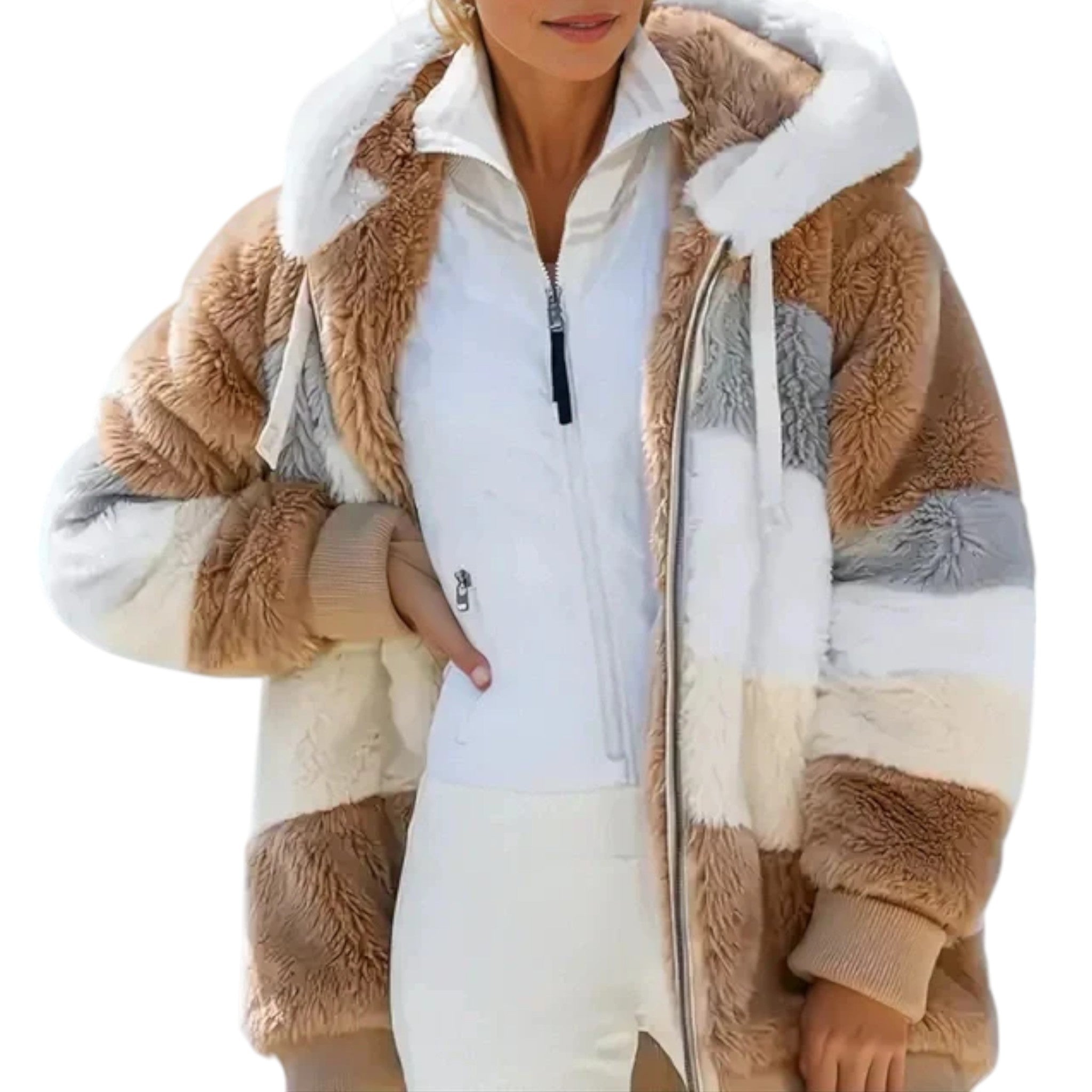 Sophie - Stylish Autumn Cardigan with Cozy Fleece Comfort
