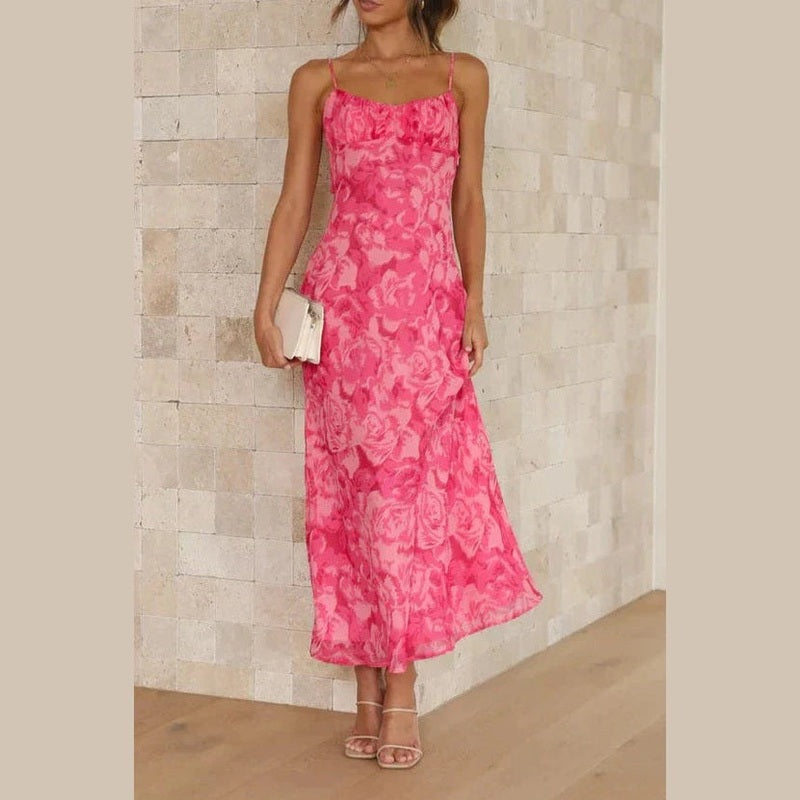 Bonjour MelbourneWomen's DressesVibrant Women's Midi Dress - Perfect Summer Style 