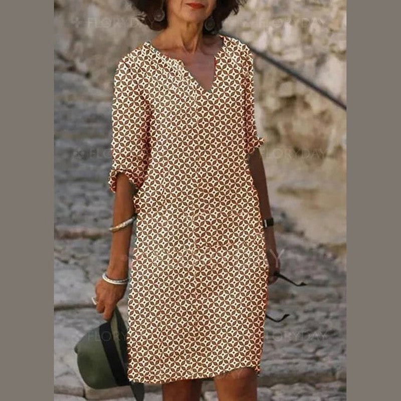 Bonjour MelbourneDressesWomen's Summer Maxi Dress - Comfortable & Stylish Loose Fit 