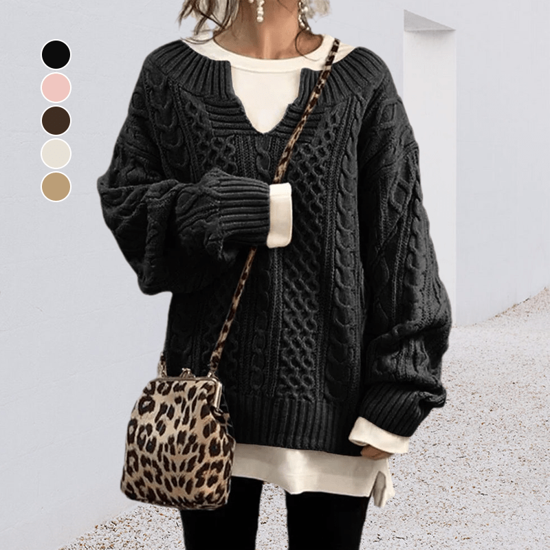 Bonjour MelbournesweaterAlani - Ultimate Comfort and Style Cozy Knit Sweater 