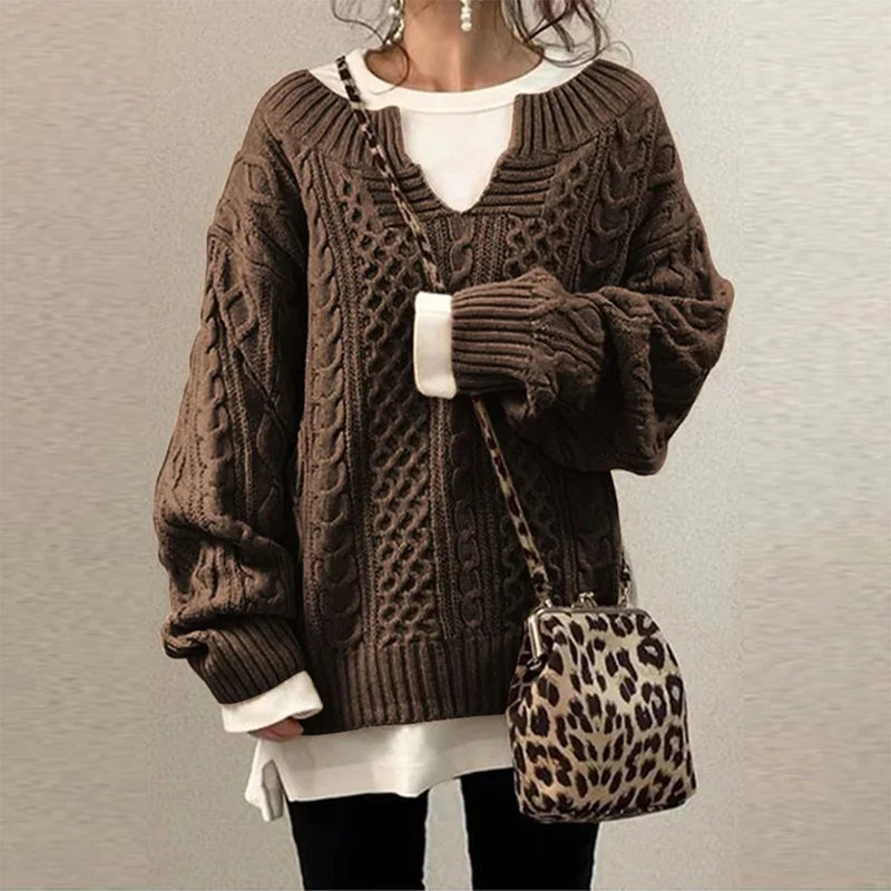 Bonjour MelbournesweaterAlani - Ultimate Comfort and Style Cozy Knit Sweater 