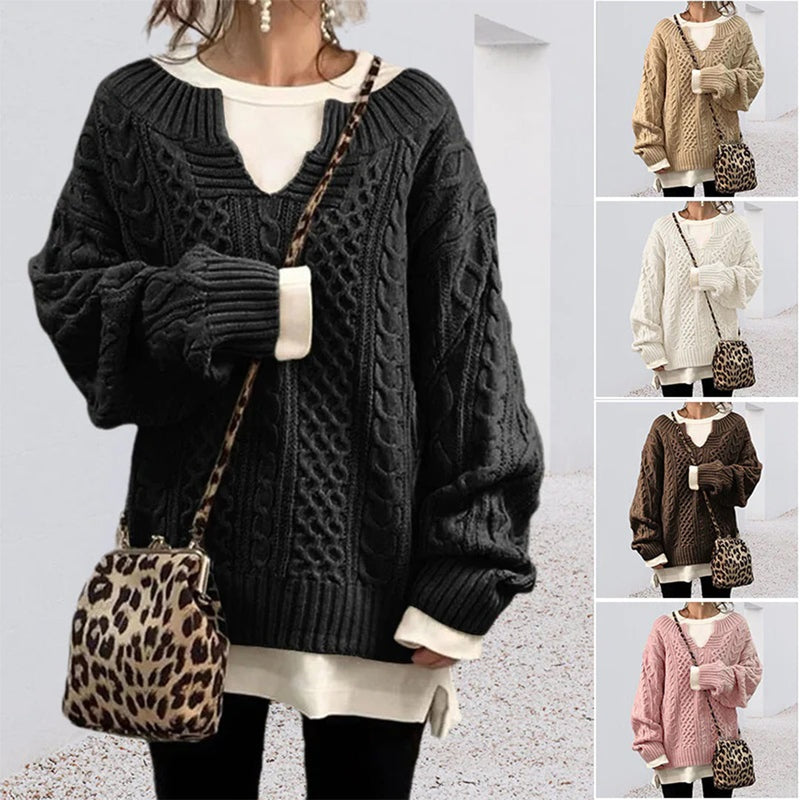 Bonjour MelbournesweaterAlani - Ultimate Comfort and Style Cozy Knit Sweater 