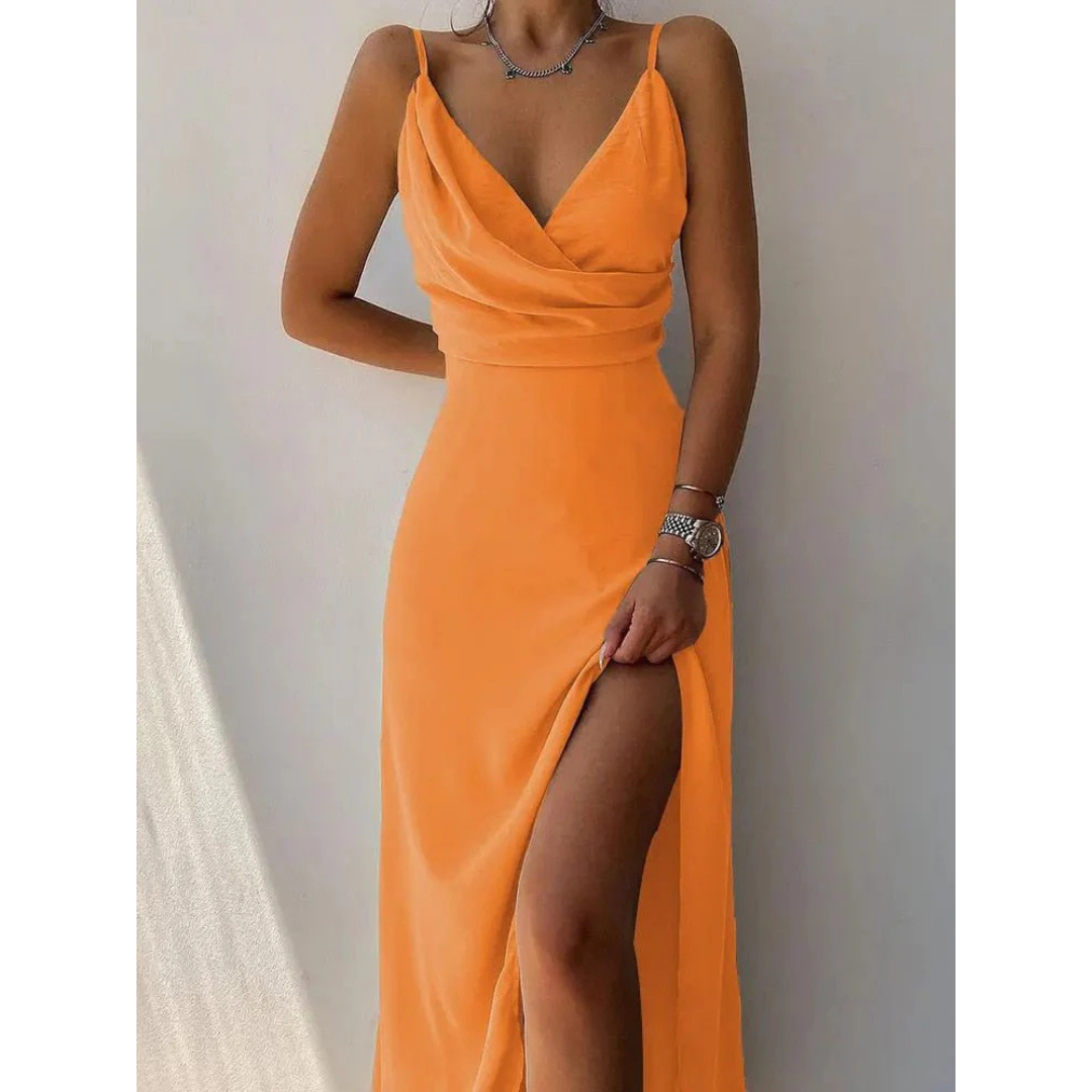 Chic Floral Wrap Maxi Dress for Women - Perfect Summer Style 3