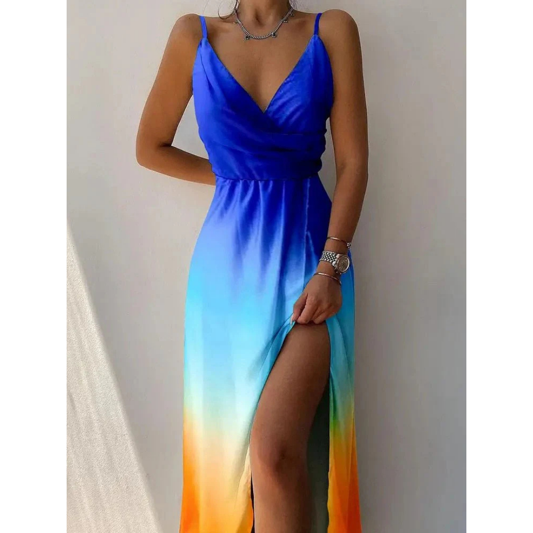 Chic Floral Wrap Maxi Dress for Women - Perfect for Summer 5