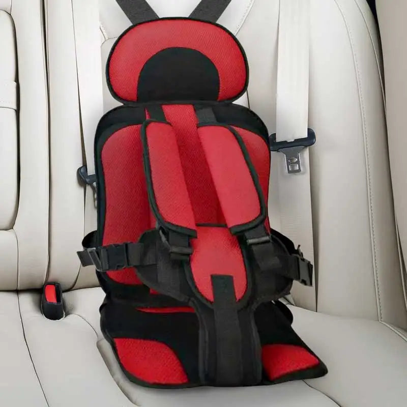 Child Safety Car Cushion Seat, Adjustable Height, Breathable Mesh, Easy Install for Ages 0-12 – Comfortable Travel Support 1