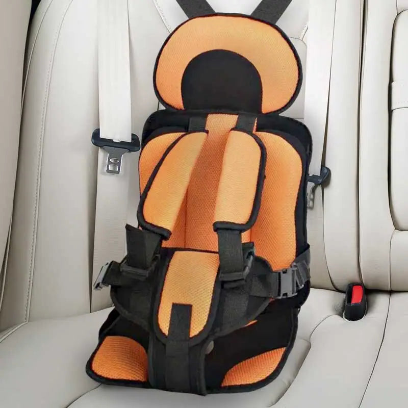 Child Safety Car Cushion Seat, Adjustable Height, Breathable Mesh, Easy Install for Ages 0-12 – Comfortable Travel Support 2