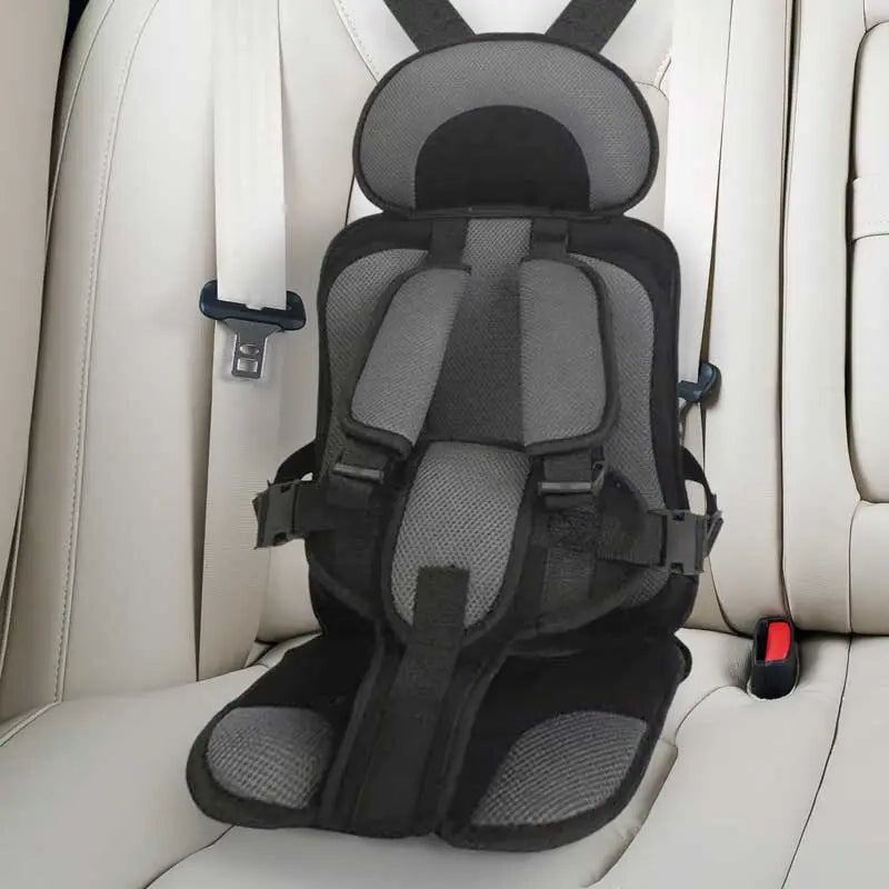 Child Safety Car Cushion Seat, Adjustable Height, Breathable Mesh, Easy Install for Ages 0-12 – Comfortable Travel Support 3