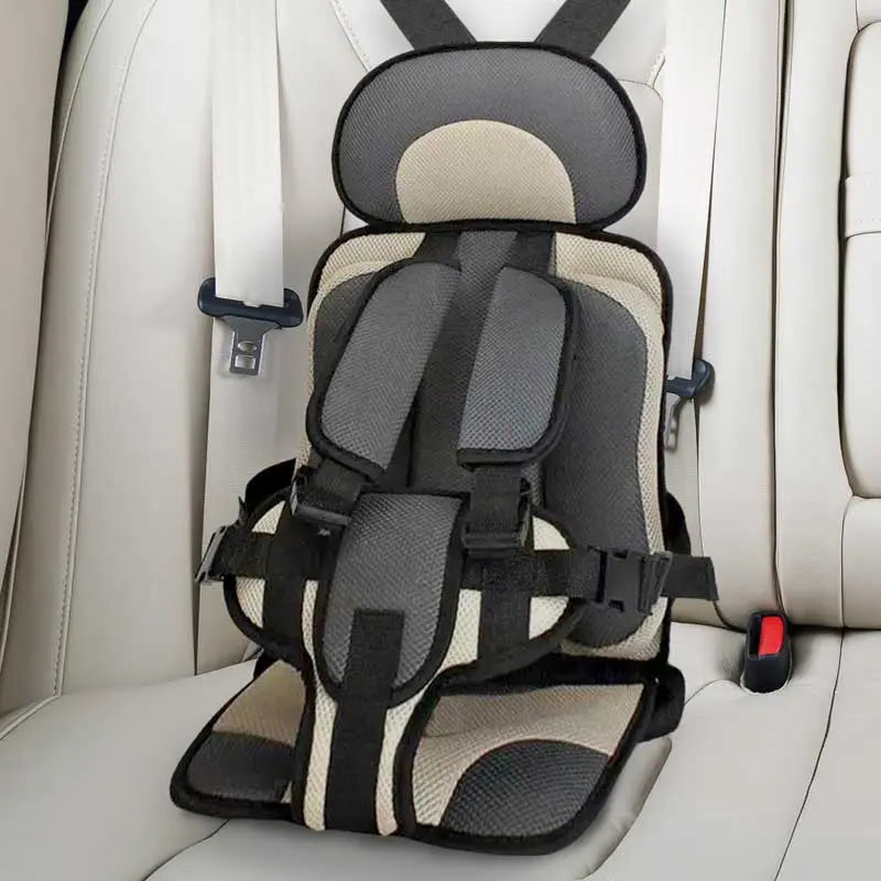 Child Safety Car Cushion Seat, Adjustable Height, Breathable Mesh, Easy Install for Ages 0-12 – Comfortable Travel Support 4
