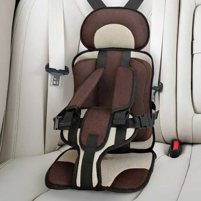 Child Safety Car Cushion Seat, Adjustable Height, Breathable Mesh, Easy Install for Ages 0-12 – Comfortable Travel Support 5