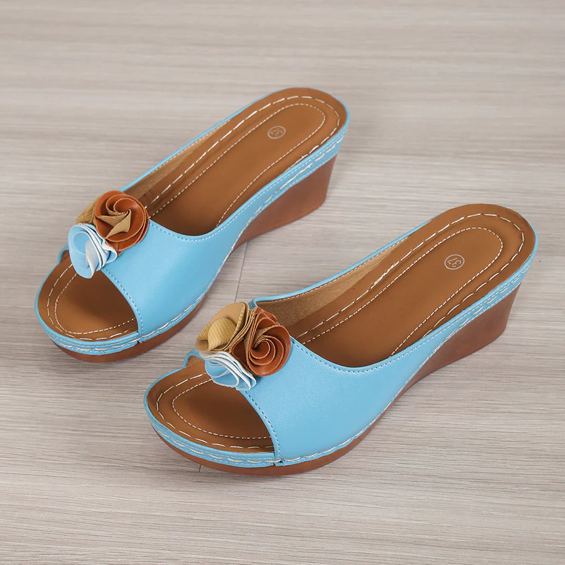 Comfortable Women's Sandals with Wedge Heel for All-Day Wear 5