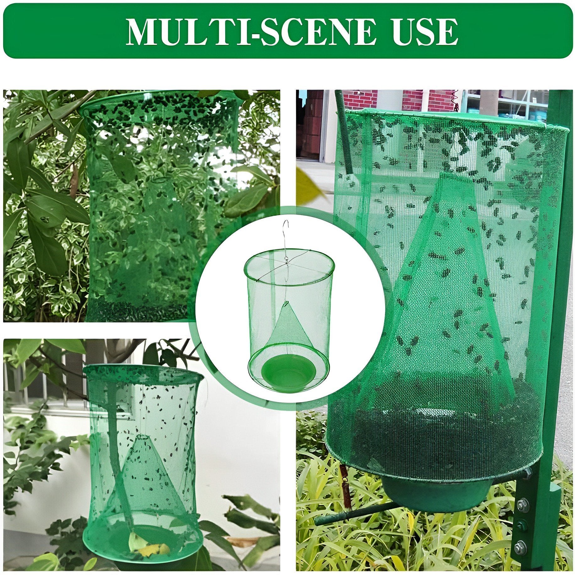 Eco-Friendly Stable Fly Trap with All-Natural Bait – Reusable Non-Toxic Fly Catcher for a Fly-Free Environment 3