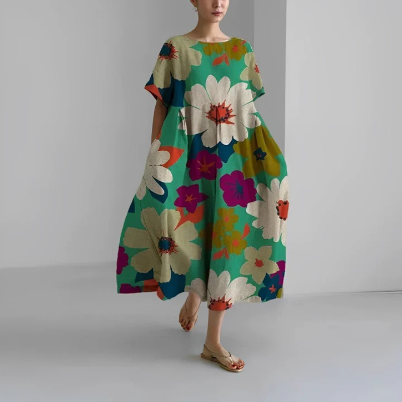 Elegant Boho Midi Dress for Women - Perfect Wedding Guest Dresses 2