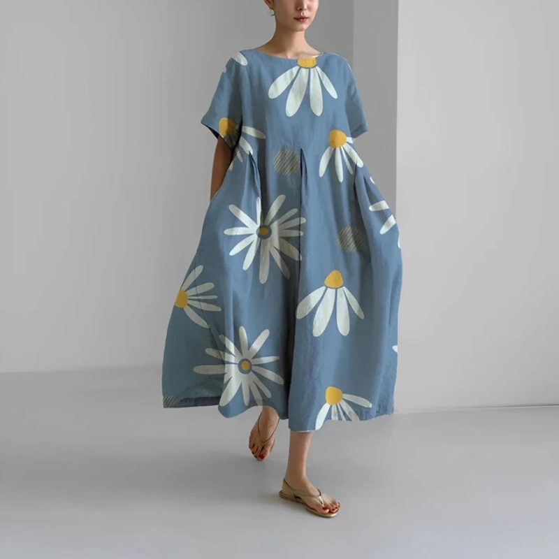 Elegant Boho Midi Dress for Women - Perfect Wedding Guest Dresses 3