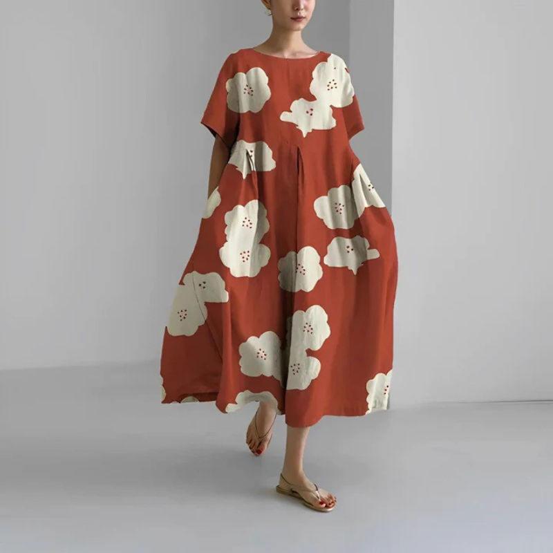 Elegant Boho Midi Dress for Women - Perfect Wedding Guest Dresses 4