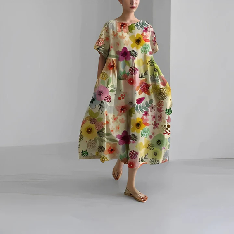 Elegant Boho Midi Dress for Women - Perfect Wedding Guest Dresses 6