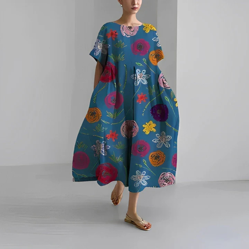 Elegant Boho Midi Dress for Women - Perfect Wedding Guest Dresses 8