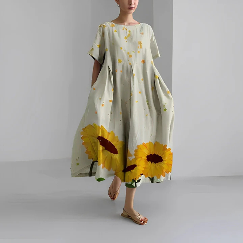 Elegant Boho Midi Dress for Women - Perfect Wedding Guest Dresses 9