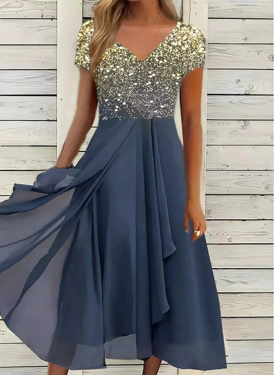 Elegant Floral Midi Dress for Women - Timeless Style 5