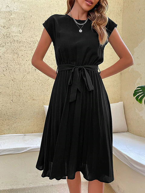 Elegant Midi Dress for Women - Effortless Style & Comfort 0